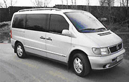 Пассажирские перевозки на микроавтобусах Mercedes Vito